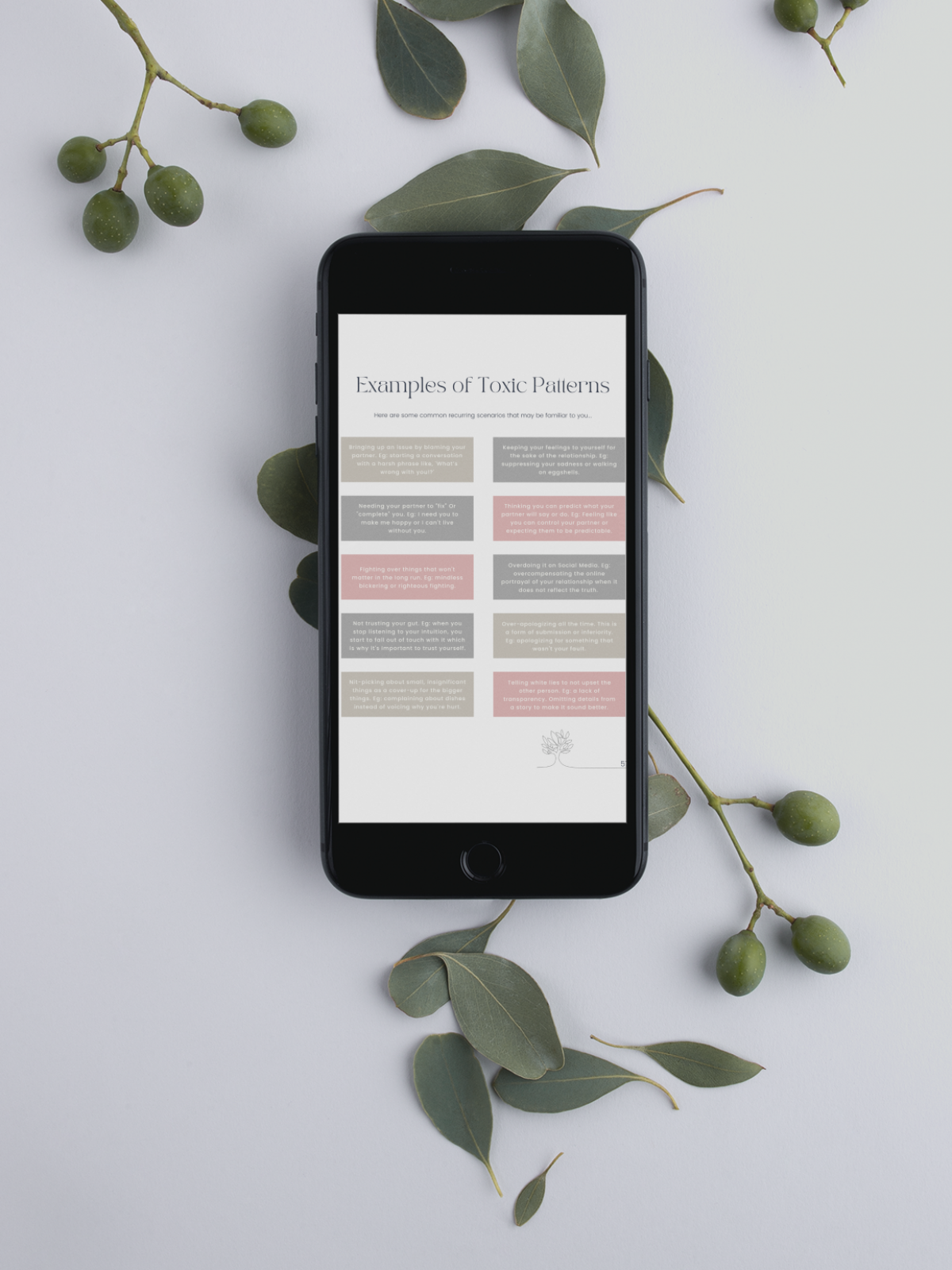mockup-of-a-space-gray-iphone-on-a-white-surface-with-leaves-21822 (1)